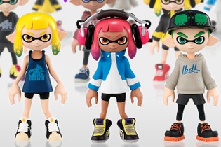 『スプラトゥーン2』イカたちの“きせかえフィギュア”が食玩で登場！12月発売予定 画像