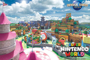 USJ「任天堂」テーマエリア『SUPER NINTENDO WORLD』の新ビジュアルを公開！ピーチ城やクッパ城、「マリオカート」のアトラクションもある夢の空間 画像