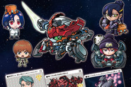 「ガンダム ジークアクス」がカードダスに登場！描き下ろしの「サイコ・ガンダム」や「シイコ・スガイ」も揃えた全30種 画像