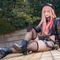 【コスプレ】『NIKKE』ラピの颯爽としたポーズに隙なし！美しいヒップラインからの脚線美が見事すぎる美女レイヤー【写真7枚】