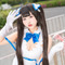 【コスプレ】ヘスティア様の“例の紐”の再現度にも注目！黒髪ツインテが似合うチャーミングな女神が地上に降臨【写真9枚】