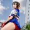 【コスプレ】『ストリートファイター』さくら、とんでもない破壊力の太ももを披露！圧巻の健康的な美ボディに見惚れる【写真9枚】