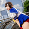 【コスプレ】『ストリートファイター』さくらのムッチムチな太ももを見よ！美ボディから繰り出される絶景ポージングは必見【写真8枚】