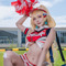 【コスプレ】美くびれ×ヘソ出しチア衣装で健康美が弾ける！応援で元気マシマシな『NIKKE』のクレイが可愛すぎた【写真10枚】