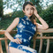 台湾美女×チャイナドレスが生み出す絶景シルエット！ハイヒールが似合う八頭身のスラリとした美脚に見惚れてしまう【写真9枚】
