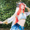 【コスプレ】ニィロウの美しすぎる完璧なくびれを見よ！魅惑的な表情と優雅な舞で人々を魅了する美女レイヤー【写真8枚】