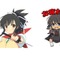 『閃乱カグラ』がLINEスタンプで舞い忍ぶ！ 「半蔵・月閃」と「紅蓮・蛇女」の2種登場