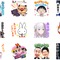 このLINEスタンプ、「ありがとう」しかない!! LINE6周年を40キャラが祝う─『FGO』マシュやジバニャン、初音ミクも
