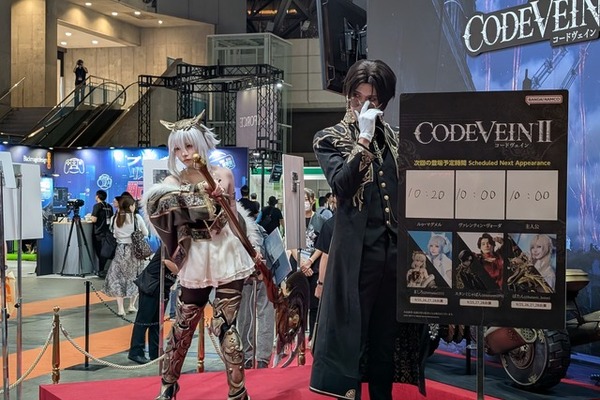 『CODE VEIN II』ブースレポ！コスプレイヤーに巨大スクリーンでのトレイラー鑑賞も【TGS2025】 画像