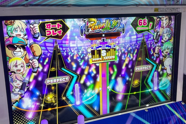 ライブのように“ペンラ”を振れ振れ！『PENLALIVE』は新感覚なペンライトリズムゲーム【アミューズメント エキスポ】 画像