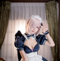 『Fate/Grand Order』マシュ（メイド服.Ver）／撮影：寒黙（Twitter：@nigellizhe）