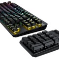 ASUSからテンキー脱着式キーボード「ROG Claymore II」、AIノイズキャンセリング搭載ウェブカメラ「ROG Eye S」発売