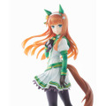 『ウマ娘』人気の「サイレンススズカ」フィギュアが抽選販売！「キリっとした顔」と「微笑み顔」の表情パーツ付き