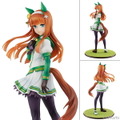 『ウマ娘』人気の「サイレンススズカ」フィギュアが抽選販売！「キリっとした顔」と「微笑み顔」の表情パーツ付き