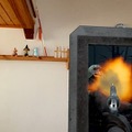 ドアも蹴破られたのでマグナムでぶっ飛ばす。