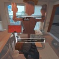 ドアとショップを設定し終わると、ターゲット人形が現れて、ハンドガンの基本的な操作を覚えます。