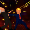 トラ◯プが！バ◯デンが！米政治家っぽいキャラが殴り合う格闘ACT『Political Punchers: 2024 Arena』配信開始