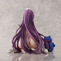 目のやり場に困るセクシーナース！『閃乱カグラ』大迫力1/4スケールで「紫」がフィギュア化―脱いだ姿はお手元で確認を