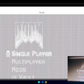 有名検索エンジンの上で『DOOM』を動かす！？Google検索画面で悪魔を倒す驚き映像
