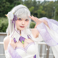 エミリア「Re:ゼロから始める異世界生活」／水羽えと（X：@Etocha_cos）