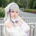 エミリア「Re:ゼロから始める異世界生活」／水羽えと（X：@Etocha_cos）
