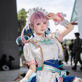 湊あくあ「ホロライブ」／みなとみら（X：@tehslu_cosab_xx）