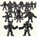 バッファローマン、悪魔将軍ら14体の悪魔超人が集結！禍々しく輝く「キン肉マン ダイキャストキンケシプレミアムBLACK」プレバンで予約実施
