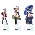 レースクイーン衣装がけしからん！『バニーガーデン』新グッズ&ポップアップストア開催―抽選会では特大アクリルフィギュアも