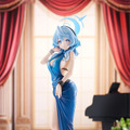 セクシーすぎるドレス衣装…！『ブルアカ』より「アコ」が1/7スケールフィギュア化ー大胆に見えた背中や綺麗なスリットなど見応えたっぷり