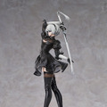 衣装から太ももがチラリ！「ニーアオートマタ」より「2B（ヨルハ二号B型）」が優雅な戦闘ポーズで立体化