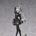衣装から太ももがチラリ！「ニーアオートマタ」より「2B（ヨルハ二号B型）」が優雅な戦闘ポーズで立体化