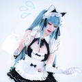 メイドプリバティ『勝利の女神：NIKKE』／寝る子（X：@neruko_kanade_）、撮影：ていあつ（X：@teruru_128）