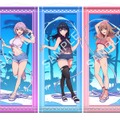 宝多六花の“ほぼ等身大”ふともも！劇場版「グリッドマン ユニバース」夏休みモチーフの新規描き下ろしイラストグッズが登場