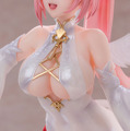 純白チャイナドレスの透け感…！『アズレン』より軽空母シーシュースが着せ替え「春告鳥の羽根は白く」モチーフで立体化