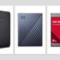 【Amazonセール】シンプルに使えるポータブルHDDや仕事用にも最適な内蔵タイプまで、お買い得なハードディスクがずらり！