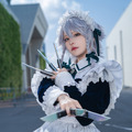 十六夜咲夜／やもはちこ（X：@yamo8cos）