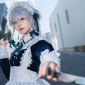十六夜咲夜／やもはちこ（X：@yamo8cos）