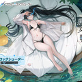 思わず太ももに目が釘付け！『アズレン』×「ブラック★ロックシューター」コラボキャラ&水着の追加衣装がお披露目