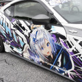 ガルウィングの湊あくあ＆紫咲シオンがイカす！「ホロライブ」「にじさんじ」など奥伊吹に集まったVTuber痛車まとめ【ARCChampionship 2025フォトレポ】