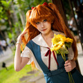 アスカ「新世紀エヴァンゲリオン」／塗塗（INS：tutu0u0）