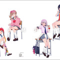 表紙カバーは宝多六花、南夢芽ら7人の水着姿を描き下ろし！「グリッドマン ユニバース」ヒロインの最新イラスト200点以上を集めた書籍が新発売