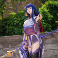 雷電将軍『原神』／くれは くく（X：@kuku_81cos）