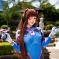 ディーバ『オーバーウォッチ』／Tsuru 鶴葵（Instagram：tsuru_cos_aoi）