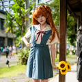 アスカ「新世紀エヴァンゲリオン」／塗塗（Instagram：tutu0u0）