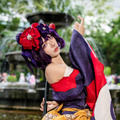 葛飾北斎『Fate/Grand Order』／四巫日モミ（X：@momihi__44、Instagram：momihi__444）