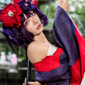 葛飾北斎『Fate/Grand Order』／四巫日モミ（X：@momihi__44、Instagram：momihi__444）
