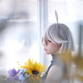 ミオリネ・レンブラン「機動戦士ガンダム 水星の魔女」／中野べこ（X：@bacon1007cos2nd）、撮影：ダリ（X：@dali_cameko）