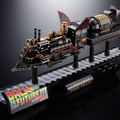 映画「BACK TO THE FUTURE Part III」のクライマックスが蘇る！蒸気機関車型タイムマシン「TIME TRAIN」が超精巧に立体化