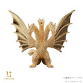 黄金色の鱗がより輝く！映画「ゴジラVSキングギドラ」より「キングギドラ」が“金”で立体化ー職人が複雑なフォルムを約1cmサイズで再現