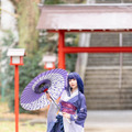 雷電将軍（スイパラコラボ衣装）／じゅん（X：@Jyn_tw）、撮影：葉（X：@you_denisan）